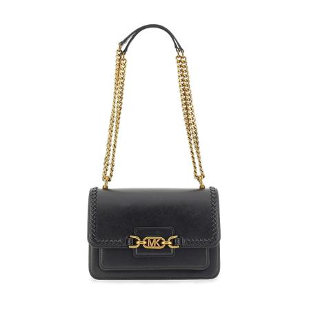 Michael Kors Heather Large Shoulder Väska svart, Dam Axelremsväskor, Dam, Storlek: ONE SIZE