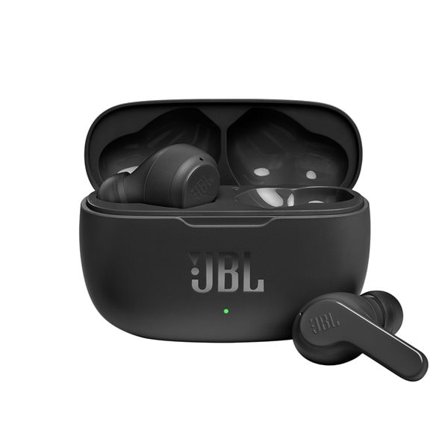 JBL Wave 200 True Wireless - Mustat Langattomat Kuulokkeet