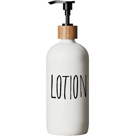 Uudelleentäytettävä valkoinen käsisaippua-annostelija 500ML 21x7cm keittiöön ja kylpyhuoneeseen