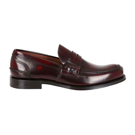 Church's Tunbridge Instappers In Leather , Rood , Heren , Maat: 42 EU Instappers & Slip ons