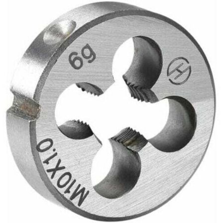 M10 x 1.0 Høyrehånds Gjengesnitt Metrisk Maskin HSS Høyhastighetsstål -