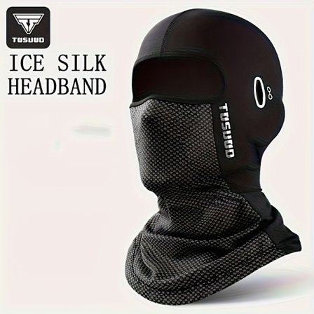 Superlett solbeskyttelse Ice Slicky Fiber Stoff Hodeplagg for menns sommer Enkelt fôr (FMY)