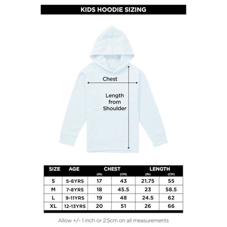 The Police Barn/Barn Regatta Pullover Hoodie 5-6 År Marinblå