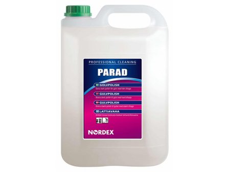 NORDEX Golvpolish, för linoleum-, sten- och plastgolv 5 l - Lyreco - Städ och hygien - Golvunderhåll - Golvpolish