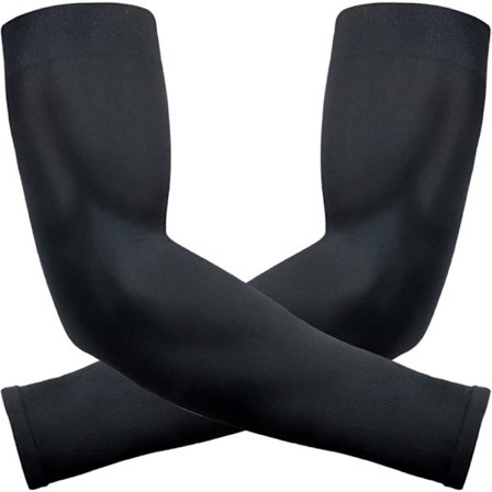 Armbeskyttere til mænd og kvinder, Anti-UV-beskyttelse UPF 50+ Armbeskyttere Kølende Skridsikre Spillearmsbeskyttere, Sportskompressionsarmsbeskyttere