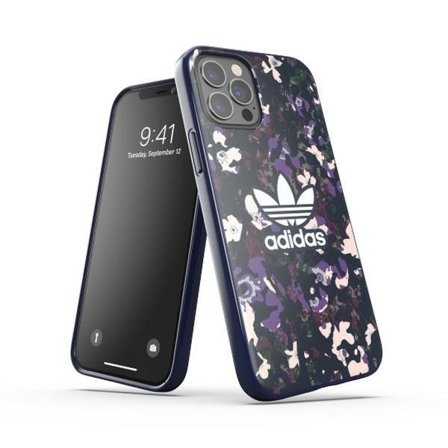 Adidas OR SnapCase graafinen kotelo iPhone 12 Pro / 12 - lila