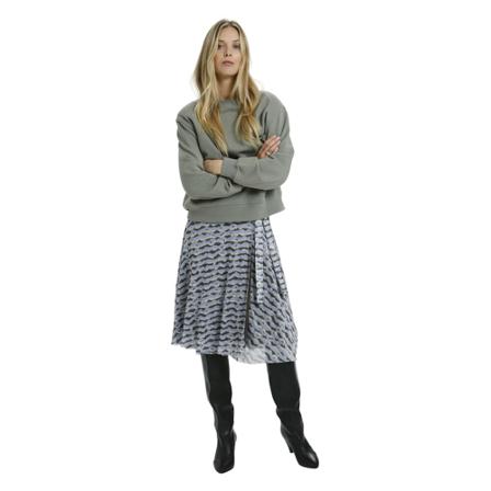 Soaked in Luxury, SLKatrina Skirt Szary, Kobieta, Rozmiar: M