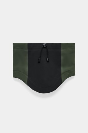 Rain Collar Green/Black
