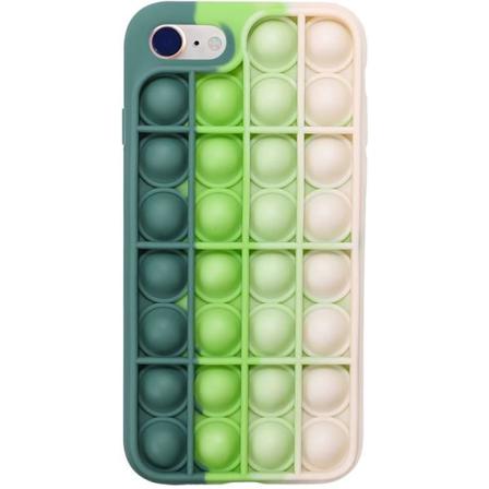 Multicolor Pop It Fidget Skal Till Iphone 7/8/se 2020 - Grön Grön