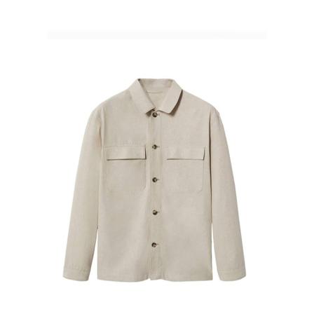 Mango - Sommarjackor - Beige - Herr - Storlek: Xl, Herr, Storlek: XL