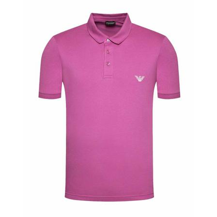 Emporio Armani Iconic Polo Shirt Lilla, Herre