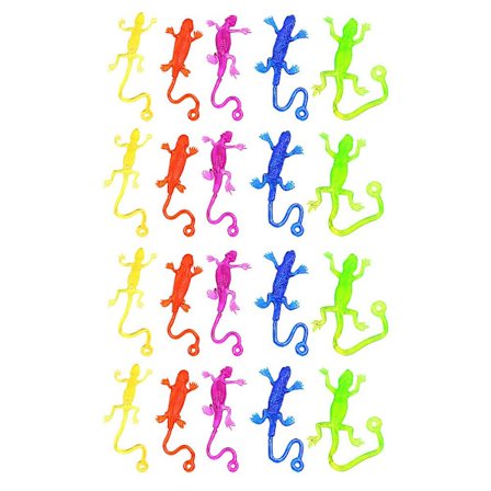 20 stk. Bulk Toys Kids Sticky Gecko Toy Kids Sticky Toy Animals Fidget Toy Fidget Balls Toy