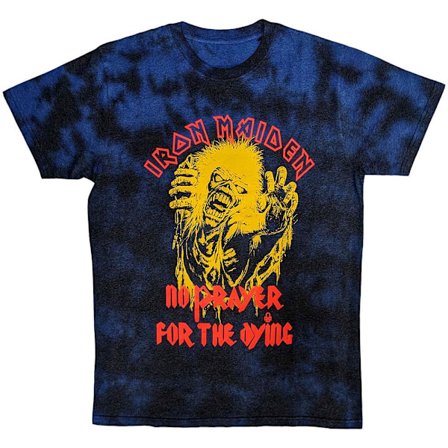 Iron Maiden Unisex Vuxen No Prayer For The Dying Tie Dye T-shirt