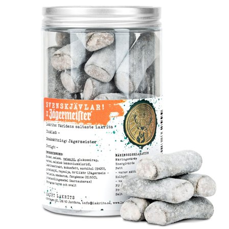Haupt lakrits Svenskjävlar! X Jägermeister