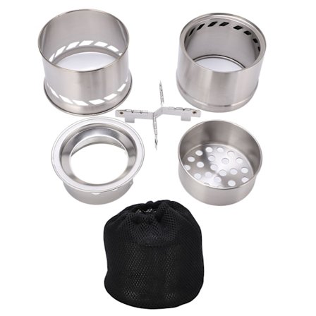 Vedeldad kamin Utomhus hopfällbar kamin Bärbar picknick spis Camping picknick förgasare