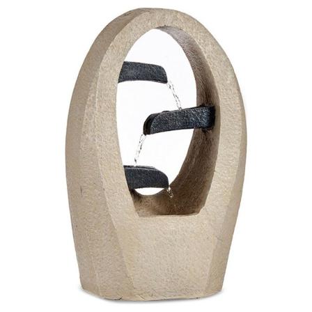 Szökokút Oval Brun Harts (15 X 47 X 30 Cm)