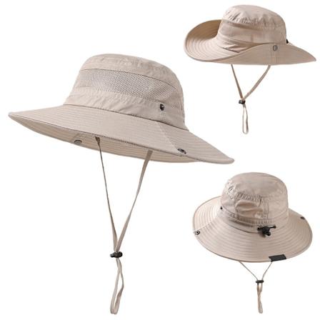 Naisten aurinkolippalakki ulkoiluun, kesään, vaellukseen, naisten suojalakki, taitettava beige 56-60cm