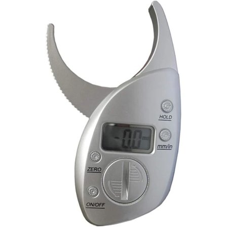 Caliper Fitness Monitor Slankende Elektronisk Håndholdt Digital Tester Måleværktøj Vægte Hudfold Kropsfedt Måleinstrument【CO】