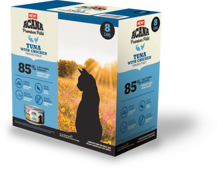 Acana - Cat Premium paté Tuna/ Chicken 85 g x 8-pk. - Katt - Kattefôr & kattemat - Våtfôr og våtmat - ZOO.no