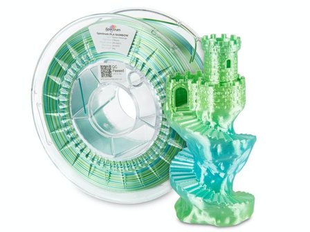 SPECTRUM Filament Spectrum · SILK PLA Rainbow · OCEAN MELANGE · 1.75mm · 1kg