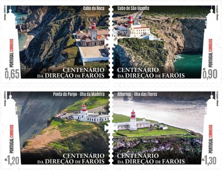 Portugal - Fyrtårne - Postfrisk sæt 4v