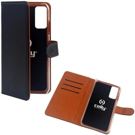Celly Wallet Case Galaxy A02s SM-A025F Svart Svart