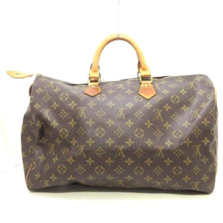 Louis Vuitton Vintage Pre-owned Polyester handbags Brun, unisex Vintage Tasker, Størrelse: ONE Size