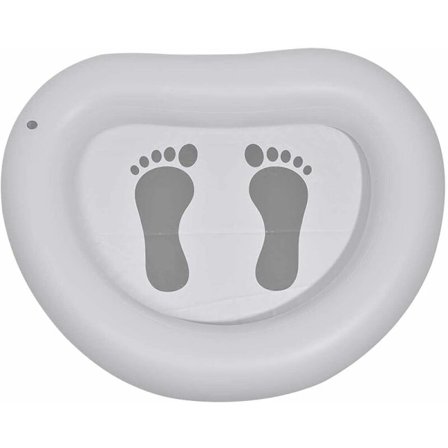 Ilmatäytteinen jalkakylpyallas - Taitettava uima-allas Spa jalkapesualta, uima-altaaseen ja Spa jalkakylpyyn