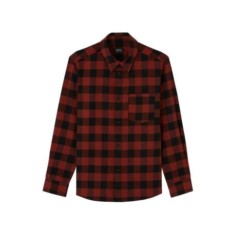 A.p.c. Shirts röd, Herr, Herr, Storlek: M