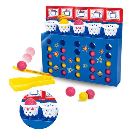 Basketball skytespill for barn - sprett og koble spill - pedagogiske leker - sprett brettspill leketøy