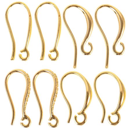8 st Örhängen Krokar Örhängen Krokar Gör-det-själv Säkerhetsörhängen Stoppare Öronsmycken Gör-det-själv Tillbehör (FMY)