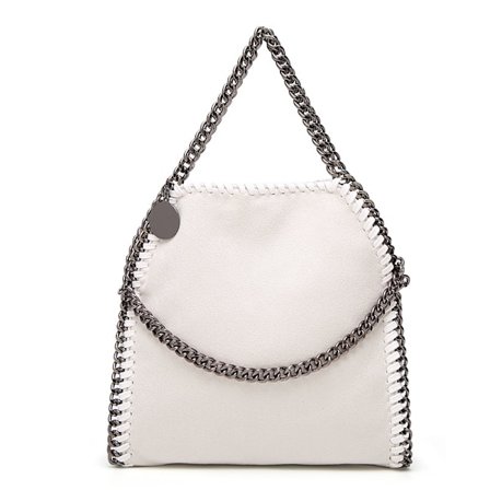 Kjedeveske, Medium Enkel Skulderveske Crossbody, Nordisk Moteveske for Kvinner