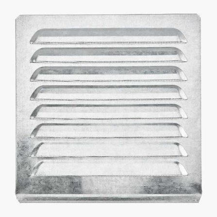 Infällt Ventilationsgaller 200 x 200 mm Metall - Biltema