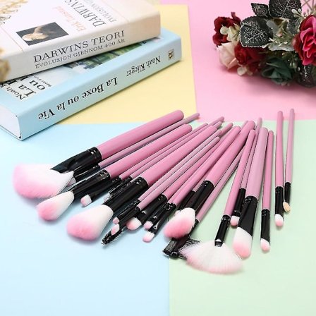 Sminkborste Set Foundation Puderborste Kit Verktyg