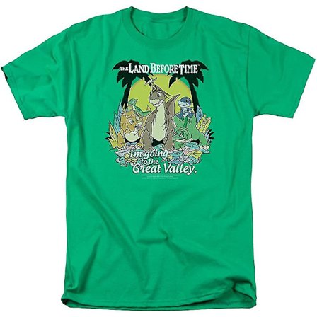 Land Before Time The Animated Dinosaur Movie Great Valley Vuxen T-shirt Tee