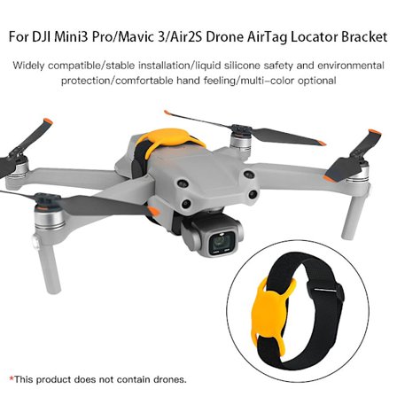 För DJI Mini3 Pro/Mavic 3/Air2S Drone AirTag Locator Bracket
