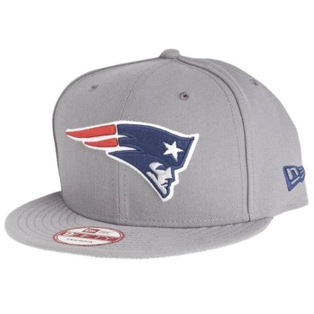 Snapback-cap - New Era - 9Fifty - New England Patriots - Grå - 100% Polyester - One Size