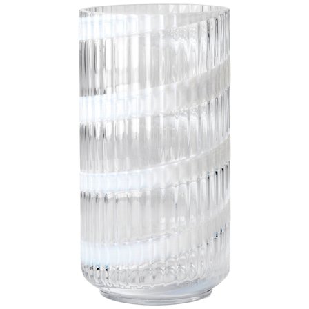 Lyngby porcelæn Swirl vas 20,5 cm, vit | Inredning > Vaser & Krukor > Vas | Bagaren och Kocken
