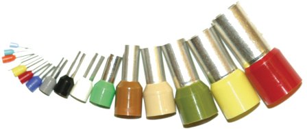 Abiko Endehylse/nite isolert 10mm² Elfenben (1stk)