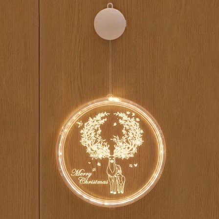 Julelys Utendørs Juledekorasjon, 3D Juletre