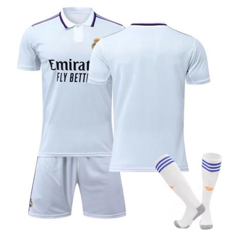 22-23 Ny Real Madrid Hjem Barn Voksen Fotballdrakt Treningsdrakt Suit20