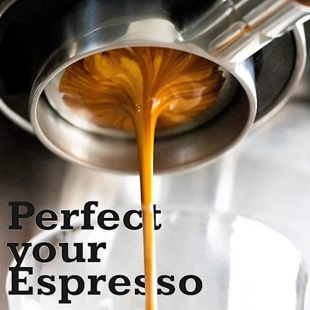 Kaffemaskine 54mm Bundløs Portafilter + 53mm Kaffefordeler & Tamper + Til Barista Express