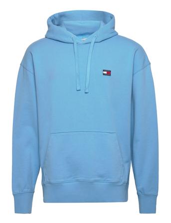 Tjm Rlx Xs Badge Hoodie Hettegenser Genser Blå Tommy Jeans*Betinget Tilbud