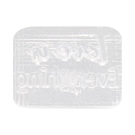 Transparenta Tvålstämplar Naturlig Eterisk Olja Tvål Tillverkningsverktyg Tillbehör