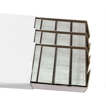 Grønne hæfteklammer 3000 refill til bordhæftemaskine 1000 pr. pakke, i alt 3 pakker kontorhæfteklammer skolebogbinding hæfteklammer