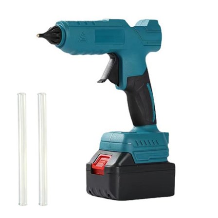 Hurtig Opvarmning Trådløs Limpistol Batteridrevet Brug 11mm Limstifter