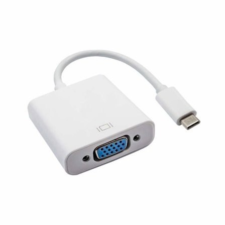 Ljud - videoadapter Akyga - AK-AD-55 - USB C till VGA hon 15 cm