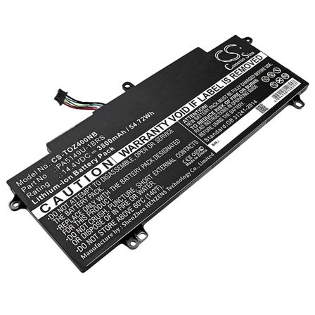 Batteri til bærbar PC for Toshiba Tecra Z40-A-17K, Tecra Z40-B-11F og andre.
