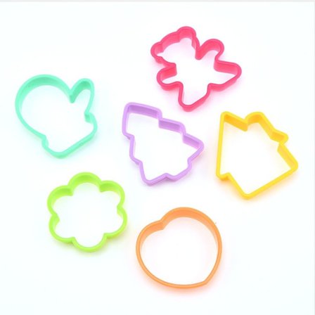 12 stk sukkerkjeksform Halloween kakeform bakeverktøy