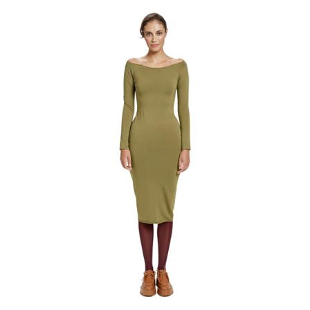 by Insomnia, Sukienka midi Elsa Long Dress Zielony, Kobieta, Rozmiar: L